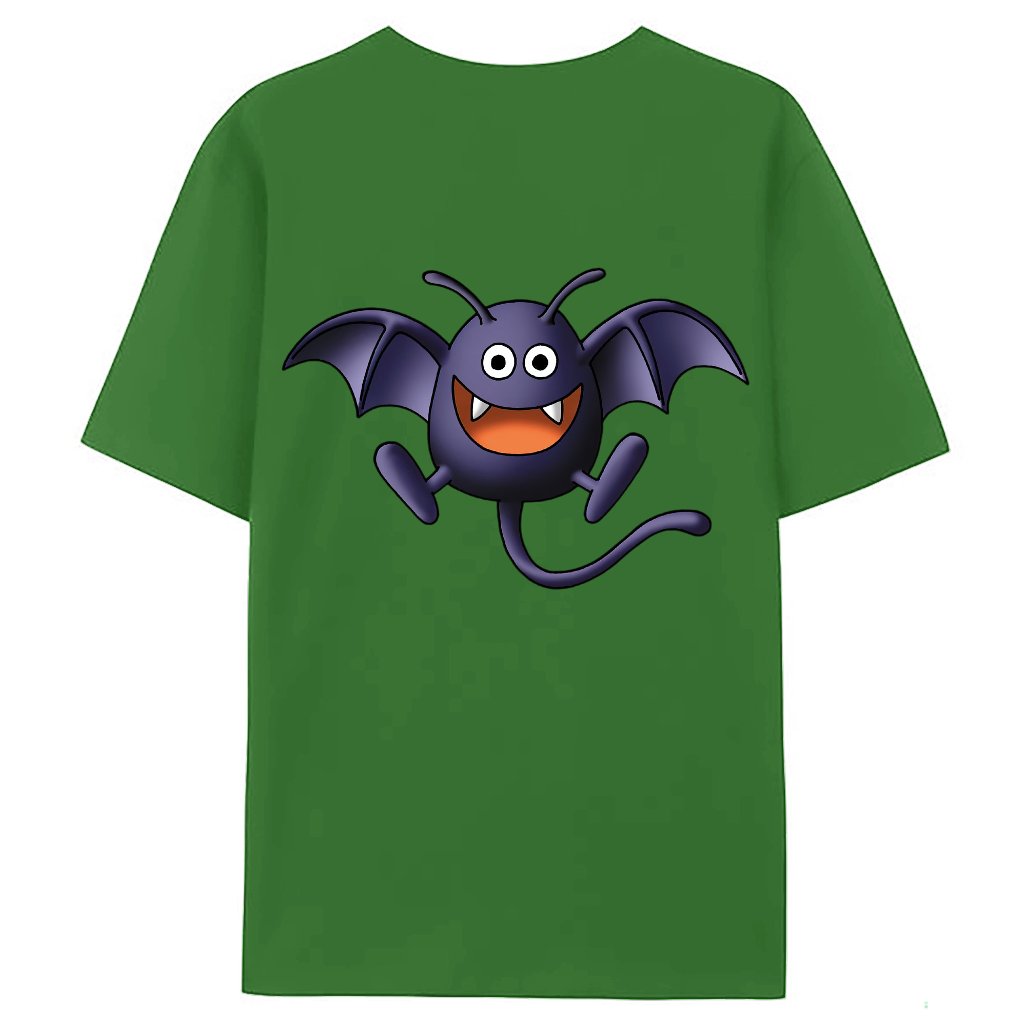 （画像用） ドラゴンクエスト Doragon Kuesuto Dragon Quest レディース半袖Tシャツ(バックプリント)